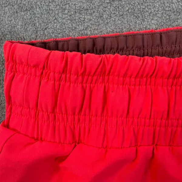 Gymshark Women's Running 2 in 1 Shorts Bold Pink/Magenta Brown Size Small Active - Image 7