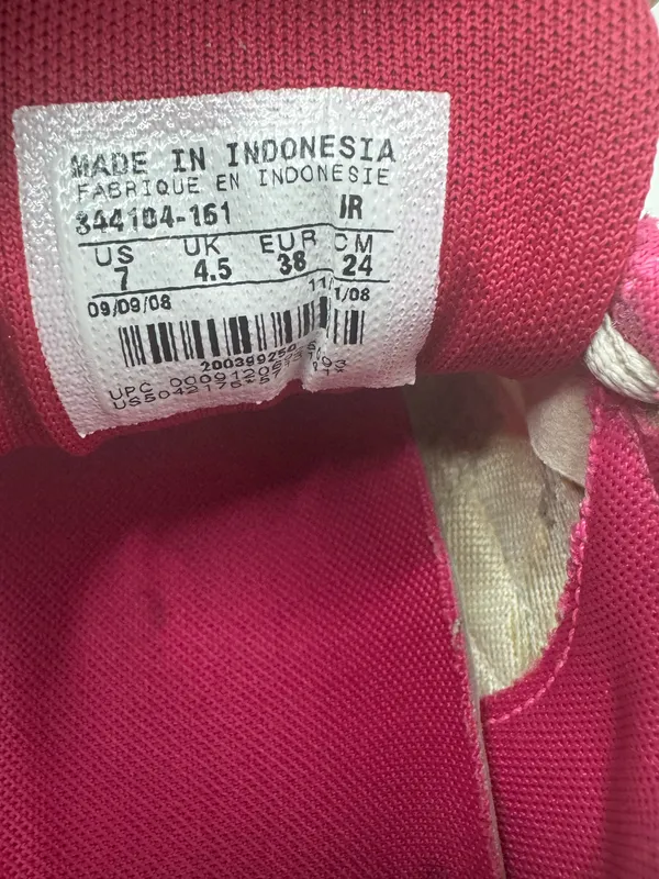 Nike Air Alaris 2 Pink /White Size 7  - Image 9