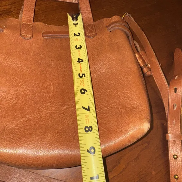 MADEWELL Leather mini crossbody/ Bucket bag - Image 10