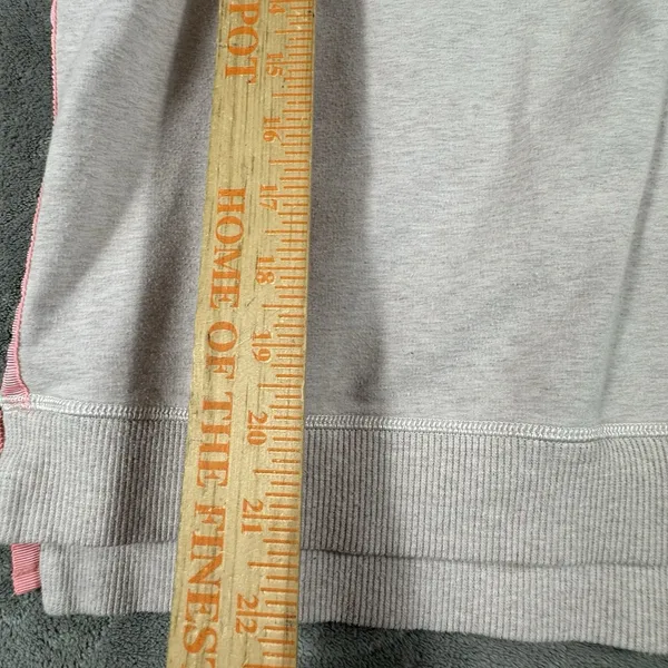 Lululemon Rejuvenate Pullover Sweatshirt Ivory Cream Pink Side Zip Top Women's 6 - Image 11