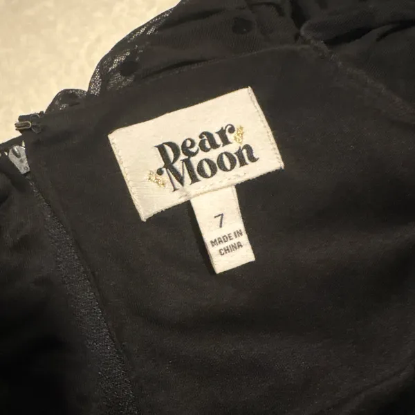 Dear Moon black dress - Image 2