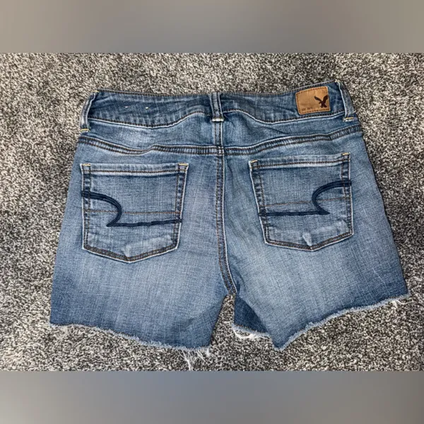 American eagle super stretch, Denim Blue Women's Shorts - Image 2