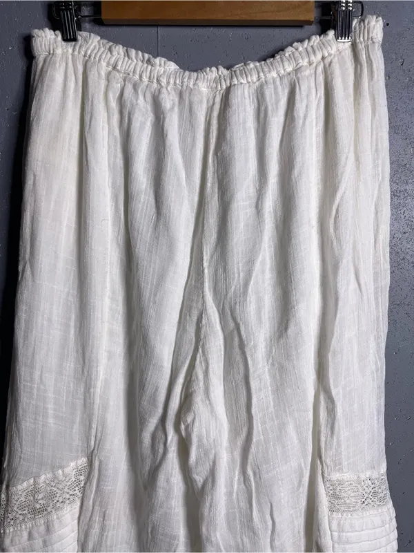 Free People Bali Alana Top and Pant Cloud Dancer Combo Set in size XL. - Image 8