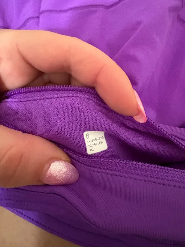 NWT Lululemon Pace Rival Skirt Long Atomic Purple - Image 6