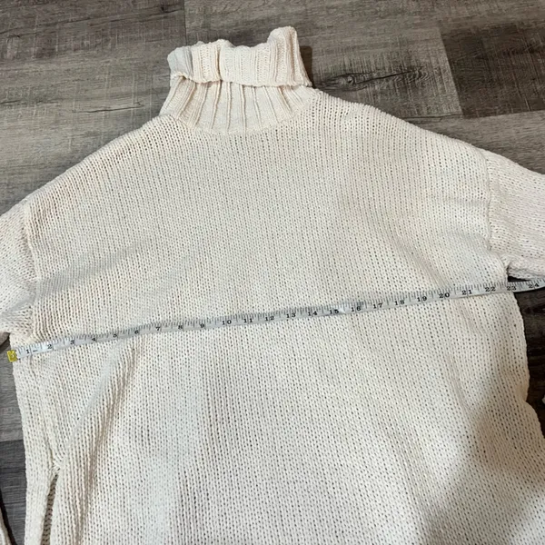 AERIE Oversized Turtleneck Knit Sweater - Image 5