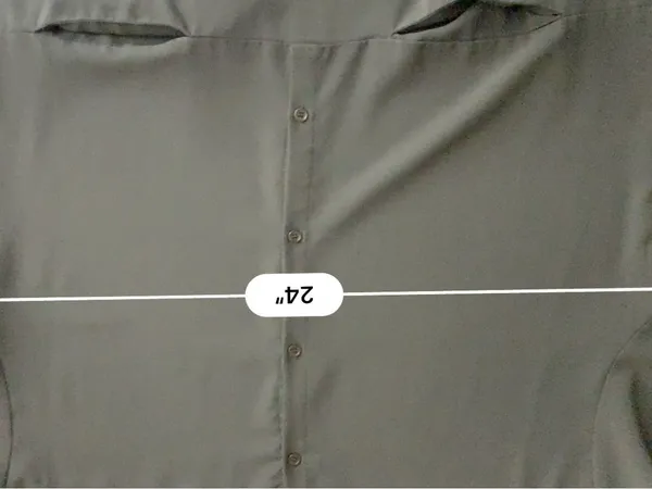 VICI Shirt Dress Small Olive Green Utility Button Front Pockets Casual - Image 12