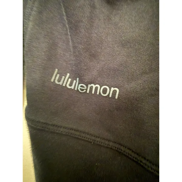 Lululemon Perfectly Oversized Crewneck Sweatshirt Navy Blue Long Sleeve Pullover - Image 4