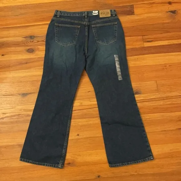 Gap Flare Ankle Denim Blue Jeans Women's Size 14 NWT - Image 10