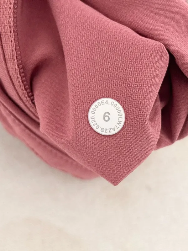 Lululemon Tracker Short V 4", Cherry Tint - Image 6