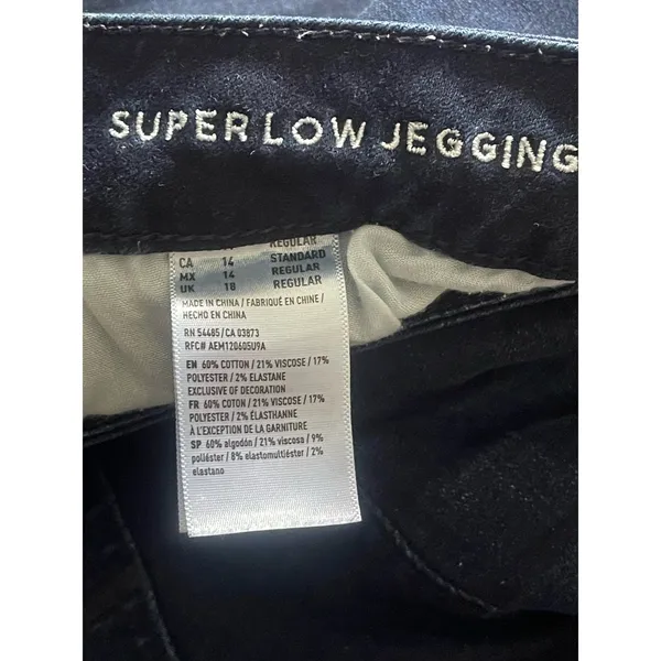 America Eagle Super Low‎ Jegging Jeans - Image 7