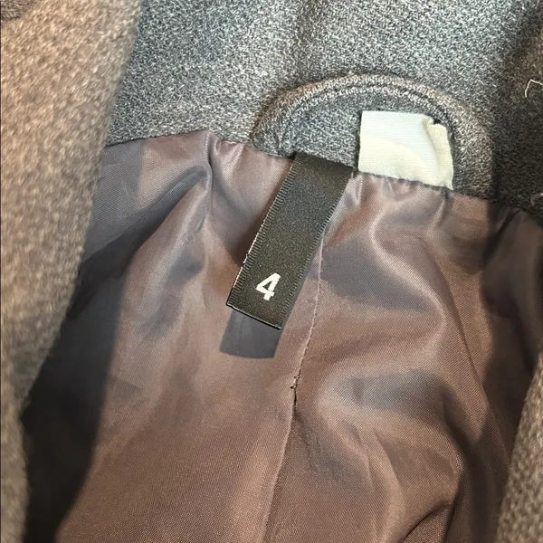 H&M wool blend pea coat - Image 5