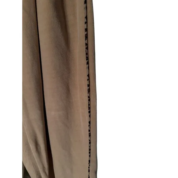 Vintage Contact 2pc Velour Set Zipper Broken‎ With Leopard Trim Woman Large - Image 9