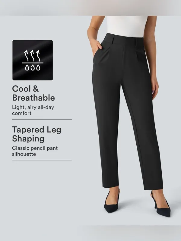 Halara High Waisted Black Work Pant - Image 2