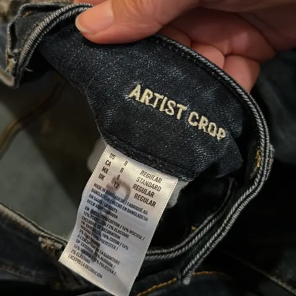 American eagle artist crop‎ jeans 8 - Image 5