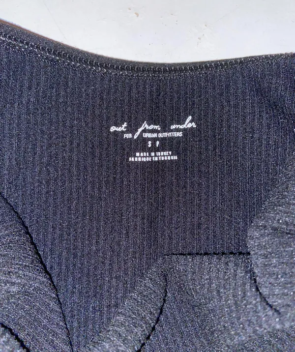 Urban Outfitters Black  Halter Top - Image 3