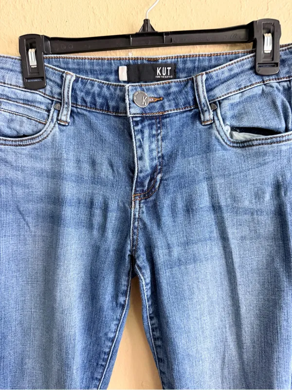 Kut from the Kloth Women's Skinny Jeans - Blue Denim - Image 2