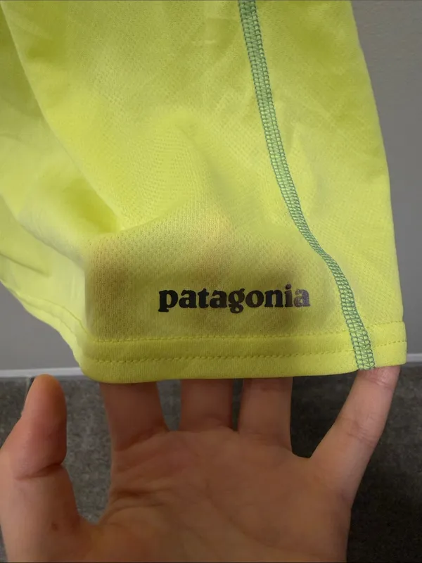 Patagonia Neon Yellow Racerback Active Tank XL - Image 3
