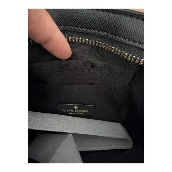 Kate Spade Black Kenzie Lilly Pouchette Bag - Image 8