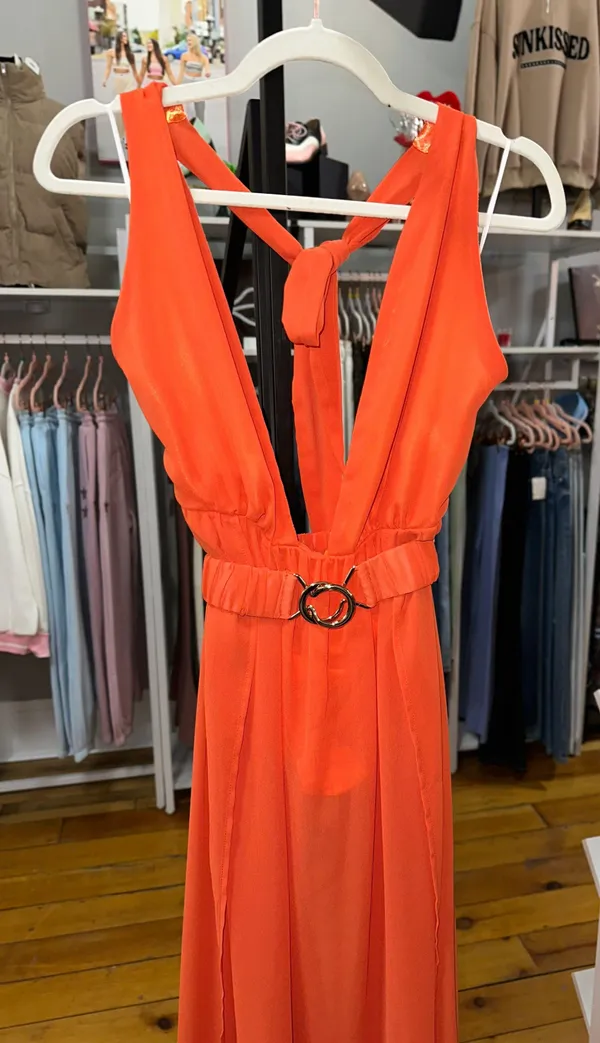 Beach Dress With Built In Bodysuit - Image 2