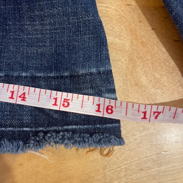 We The Free High‎ Rise Flare Jeans Dark Wash Button Fly Bell Bottoms - Image 11
