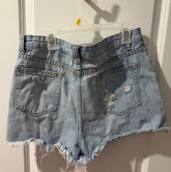 Jean shorts Blue Size L - Image 2