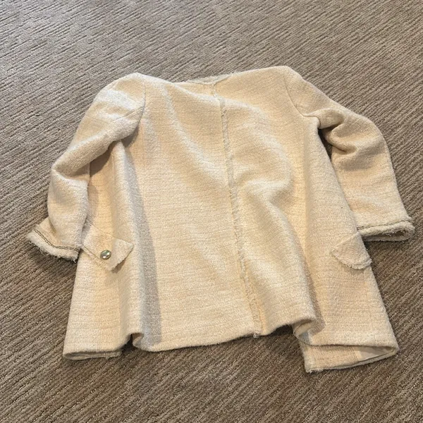 Zara Cream Women's Jacket - Image 2