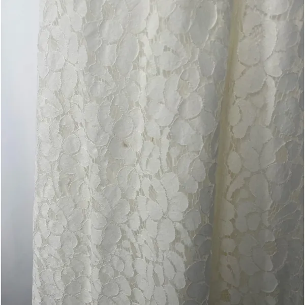 Likely Sleeveless Lace Fit & Flare Mini Dress in White Size 0‎ - Image 9