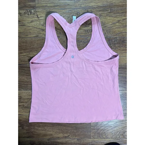 Lululemon Tank Top Womens 14 Pink Racerback Athletic Yoga Gym Workout Running - Image 5