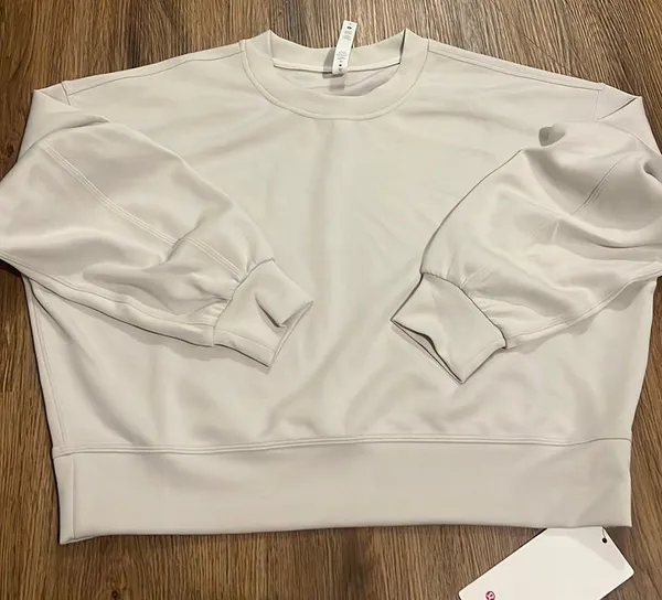 Lululemon Perfectly Oversized Cropped Crew - Image 2