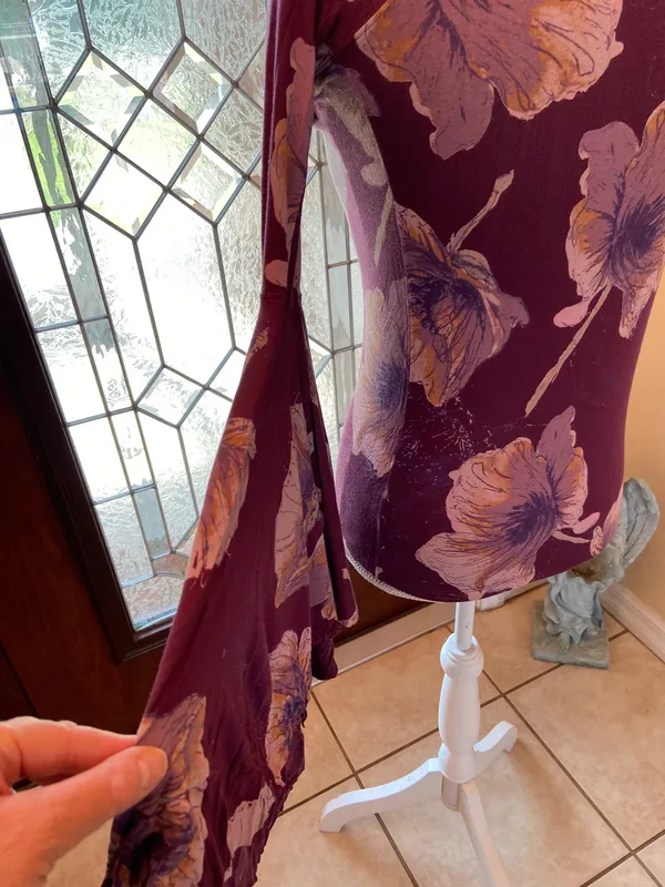 Free People Birds of Paradise Wine /purple Color Top size SP - Image 8