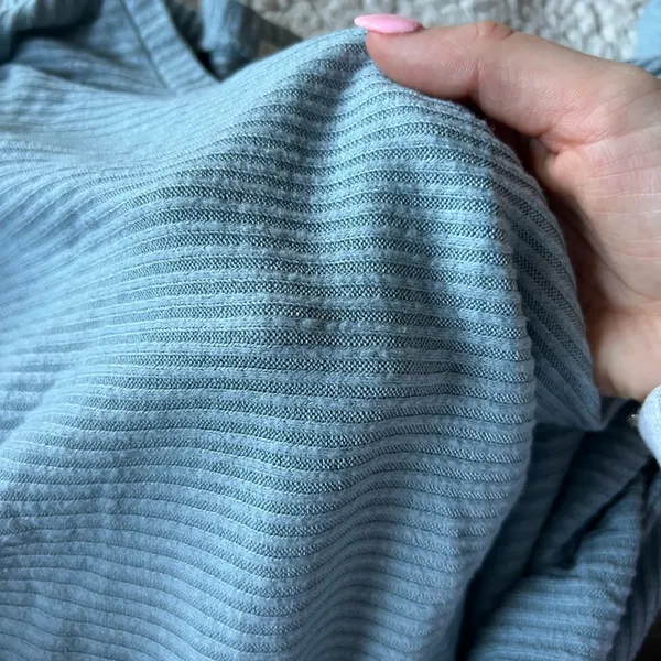 Garage Light Blue Long Sleeve Top - Image 2