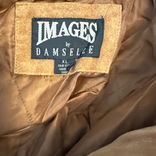 Vintage Images by Damselle Suede Jacket as‎ is - Image 10
