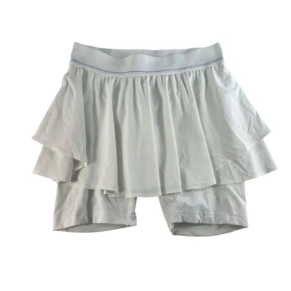 Lululemon Size 10 Court Rival High Rise Skirt Run Tennis White Women's Athletic - Image 5