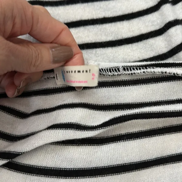 Free People Movement Supersoft Preppy Nauti Nantucket Yacht Resort Stripe Hoodie - Image 4