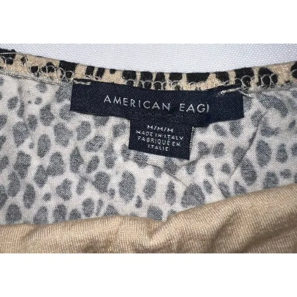 American Eagle Tube Top Womens Medium Animal Print Strapless Shirt Summer Beach - Image 2