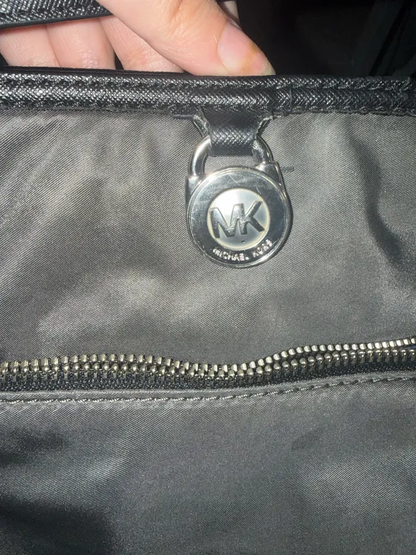 Michael Kors nylon gray crossbody bag - Image 3