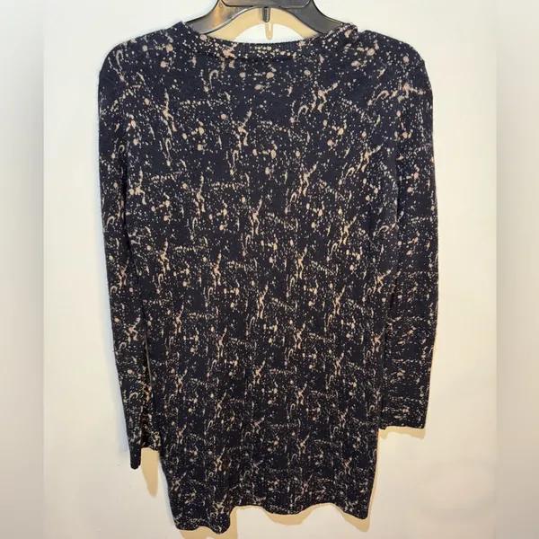 E.vil‎ Cashmere Rhinestone Skull Sweater Dress SZ L - Image 5