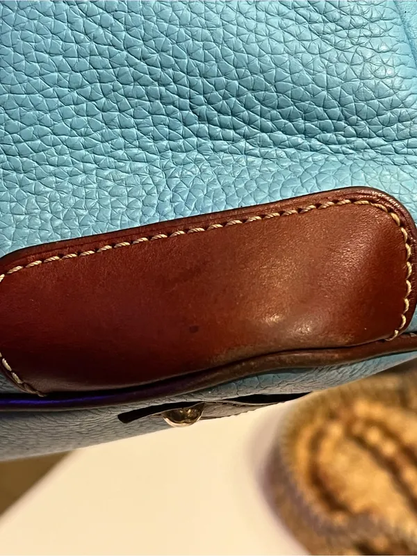 Dooney & Bourke pebbled leather hobo shoulder bag - Image 9