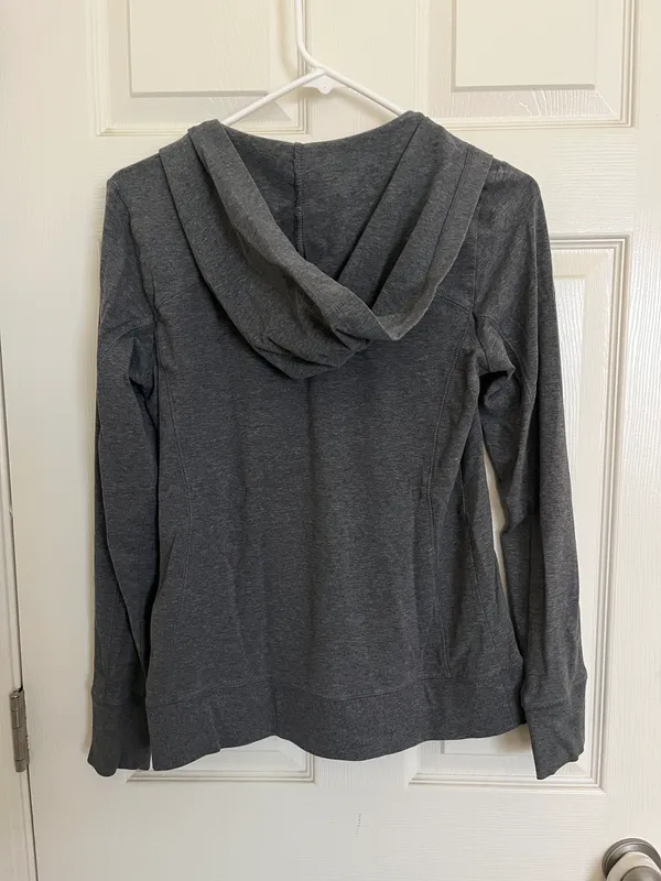 Gray Zip Up Jacket - Image 2