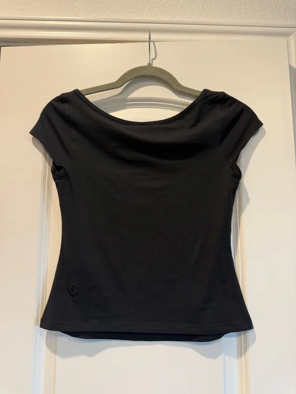 Lululemon Black Henley Top - Image 4