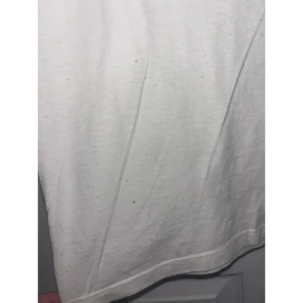 Flawed Y2K Deadstock Ralph Lauren Jeans Co White T-Shirt Flag Logo S - Image 14
