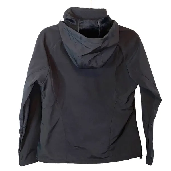 Free Country Full Zip Hooded Black Jacket - Image 3