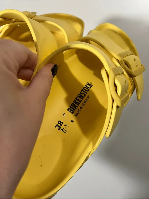 Birkenstock Arizona EVA in Yellow Size 38 US Women’s 7 - Image 3