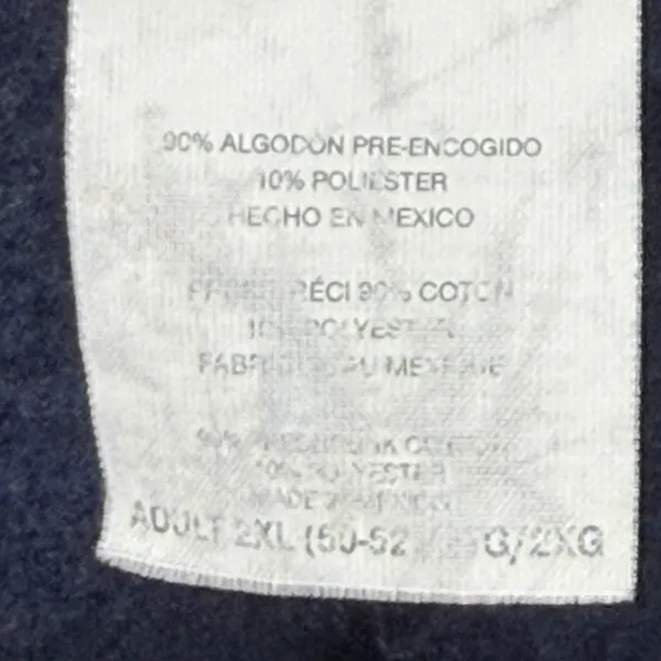 Hanes Vintage UNC Tar Heels Grandma Sweatshirt Women's 2XL Blue Crewneck - Image 4