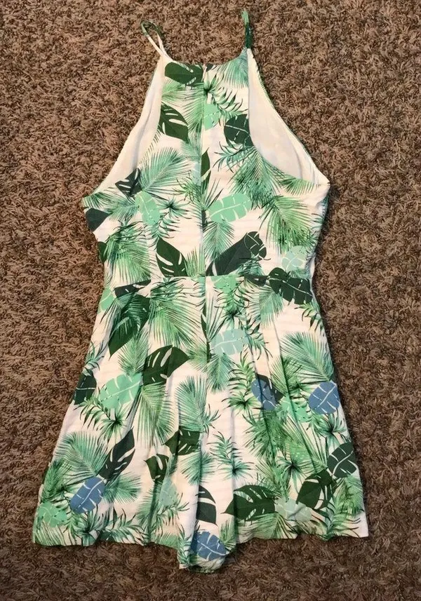 DO+BE leaf floral romper - Image 10