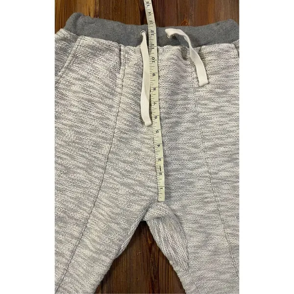 The Fifth Label Heathered Light‎ Gray pull on casual lounge pants 100% co… - Image 8