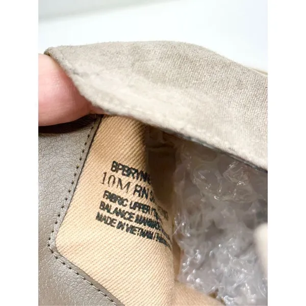 BP Boots Womens 10 Brynne Gray Block‎ Heel Cut Out Zip Western Booties - Image 7