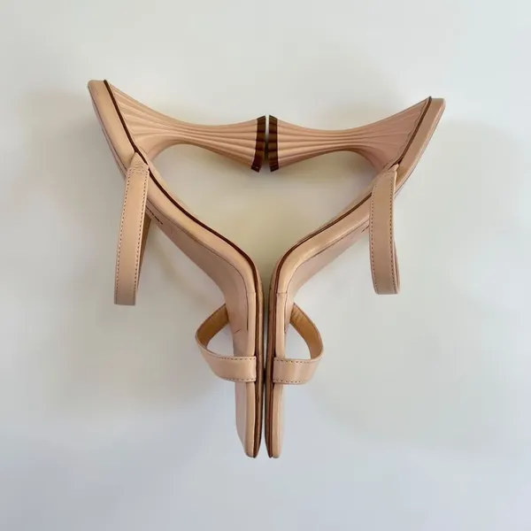 A'mmonde Atelier Andrea 100 Sandals‎ in Nude - Image 7