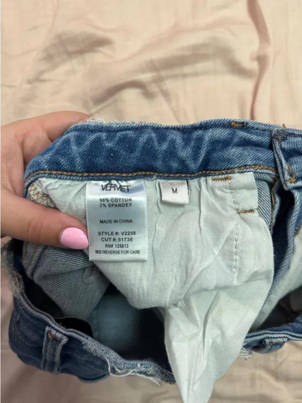 vervet jean shorts - Image 3