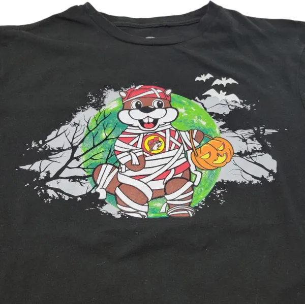 Shirt Size Medium Halloween Tee Bucee's "Boo Crew" Graphic Print Shirt Unisex T-Shirt - Image 3